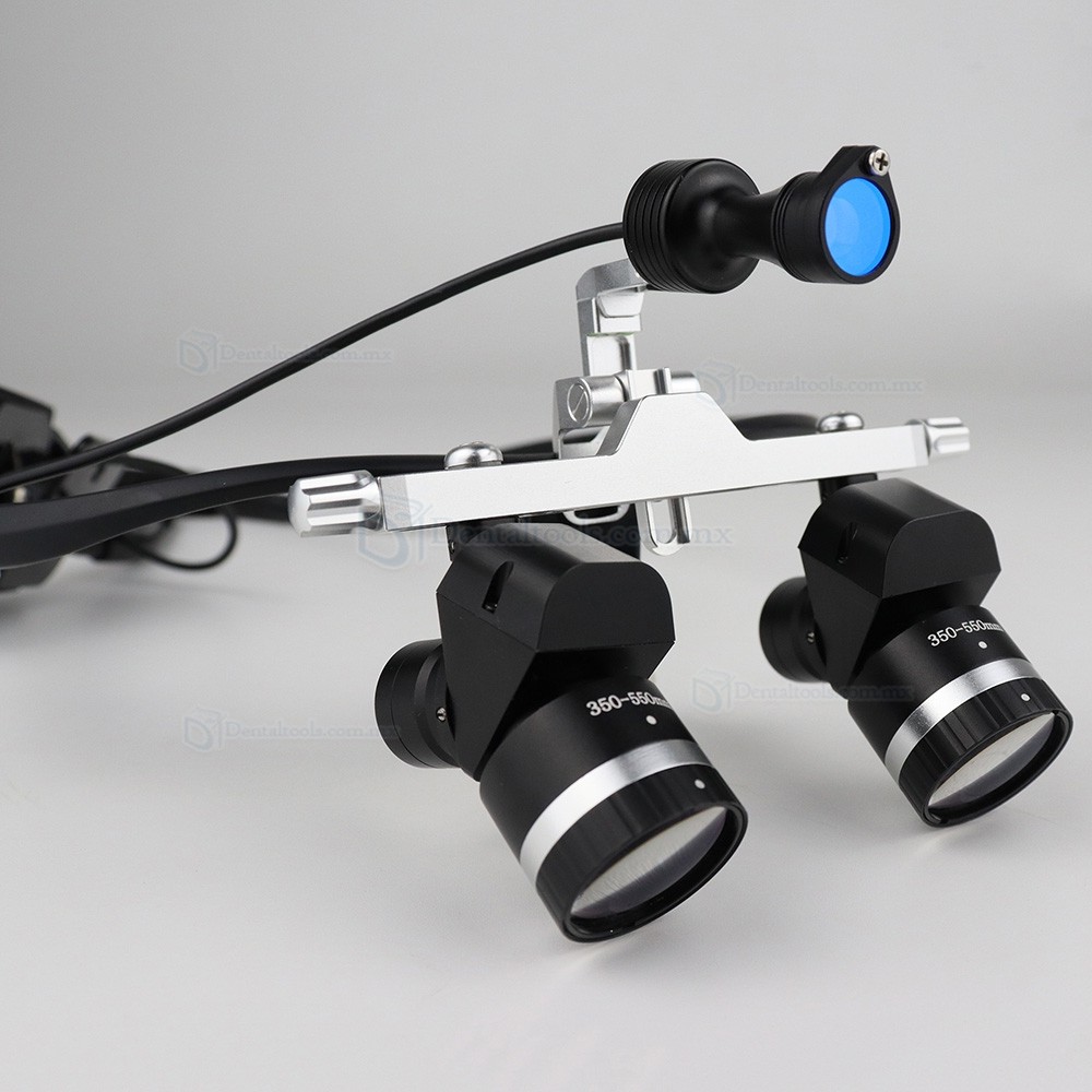 YWJ-MG11U Lupa binoculare dental lupa m&eacute;dica ergon&oacute;micas de aumento ajustable con LED
